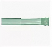 Карниз для ванны 110-200 см , зеленый ,без колец, MILARDO, 012А200M14