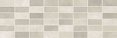 Плитка керамическая LB-Ceramics Fiori Grigio Декор мозаика светло-серая 1064-0047 / 1064-0102 20х60