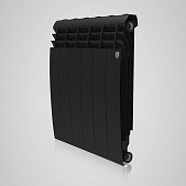 Радиатор биметаллический ROYAL BiLiner 500 6 секции Noir Sable