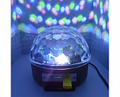 Светильник проектор вращающийся B52 YB6 точки 6LED, MP3/USB/SD/пульт ДУ 18W/220V