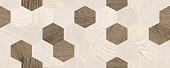 Плитка керамическая Laparet Betonhome 20х50 бежевый мозаика 