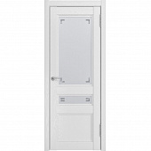 Дверь межкомнатная LUXOR К-2 Белый снег ДО*600 стекло  с гравировкой
