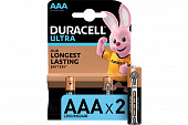 Элемент питания Duracell Ultra размера AAA 2шт 38760