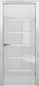 Дверь межкомнатная ALBERO Вена GL 60х200 Глянец белый ПО стекло матовое
