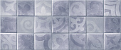 Плитка керамическая Gracia Ceramica Folk blue голубой 02  25х60 рельеф