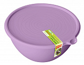 Набор миска-салатница "Риччи" 2шт. (2л, 3,2л) фиолетовая С862ФИЛ