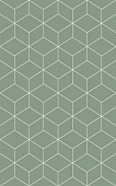 Плитка керамическая Шахты Веста зеленый низ 02 25х40 