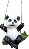 Садовая фигура Панда на бамбуке полистоун