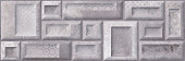 Плитка керамическая Нефрит Пьемонт серый 831 20х60