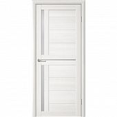Дверь межкомнатная ALBERO Тренд 5 70х200 EcoТех белая лиственница ПО стекло матовое