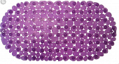 Spa-коврик для ванны AQUA-PRIME 69*36 см Галька морская фиолетовый