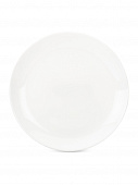 Тарелка обеденная WHITE BASIC 24см YF0009