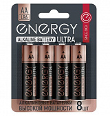 Батарейка алкалиновая Energy Ultra LR6/8B (АА) 104980