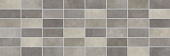 Плитка керамическая LB-Ceramics Fiori Grigio Декор мозаика темно-серая 1064-0048/1064-0103 20х60