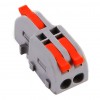 СМК 222-421-2 с рычагом 1/2х4мм2, 32А (уп.50шт, цена за шт) SBE-cwcc-1-2  Smartbuy клемма разветв.