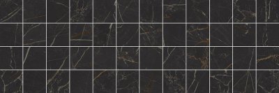 Роял Декор мозаичный чёрный MM60074 20х60