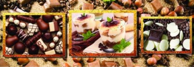 Фартук кухонный Шоколадная сказка (2070х610х3мм)