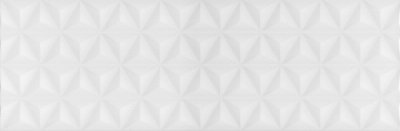 Диагональ белый структура обрезной 12119R 25*75