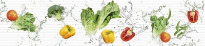 Фартук кухонный Овощной фреш (2835х645х1,5мм)