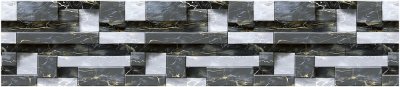 Фартук кухонный (2800х610х6мм) МДФ высокоглянц Panda art.0337