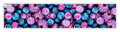 Фартук кухонный (2800х610х6мм) МДФ высокоглянц Panda art.0280