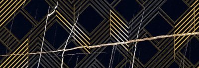 Королевский черный золото/ROYAL NERO ORO Декор 24,2*70