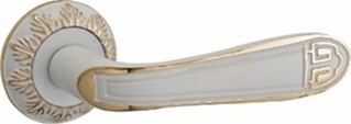 Ручка Arsenal A-407 WPB белый золото