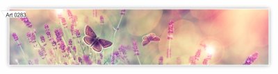 Фартук кухонный (2800х610х6мм) МДФ высокоглянц Panda art.0283