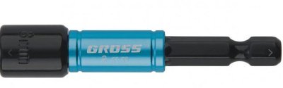 Бита GROSS с торцевой головкой магнит 10мм 11619