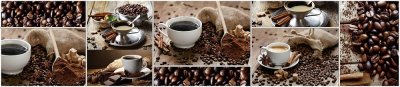 Фартук кухонный (2800х610х6мм) МДФ высокоглянц Panda art.0235