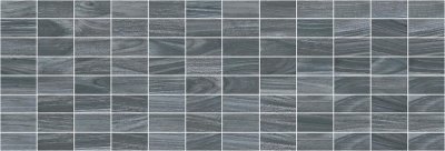 Zen Декор мозаичный чёрный MM60068 20х60