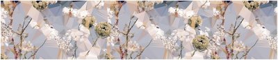 Фартук кухонный (2800х610х6мм) МДФ высокоглянц Panda art.0231