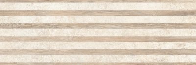 Плитка керамическая Керамин Намиб 3Д бежевый 30х90