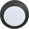 Светильник Ecola накладной 1*GX53 B4139S матовый Круг алюминевый  черный 145х145х65