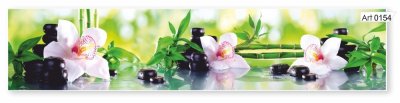 Фартук кухонный Фартук (2800х610х6мм) МДФ высокоглянц Panda art.0154
