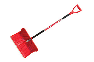 Лопата снег.505*340мм  Пингвин с алюм черенком Инструм-Агро