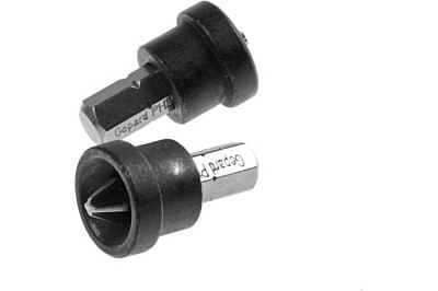 Бита магнитная крестообразная для шуруповерта PH2х25 мм с ограничителем 2 штуки GEPARD GP3516-25 