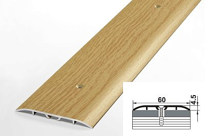 Профиль ПС07-1 дуб светлый 60*900