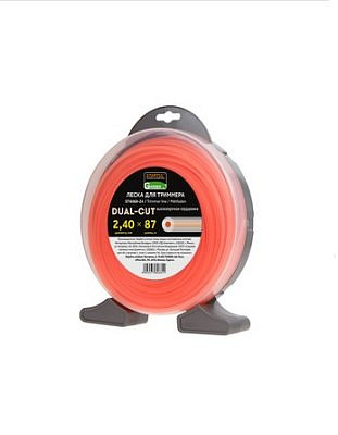 Леска 2,4мм*87м круглое сечение DUAL-CUT STARTUL GARDEN