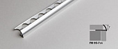 Профиль окантовочный для плитки до 7 мм серебро люкс (ПК 03-7.2700.201л)