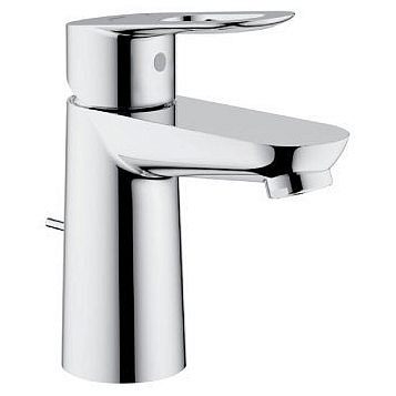 Смеситель для раковины GROHE 23335000 BauLoop с клапаном хром 