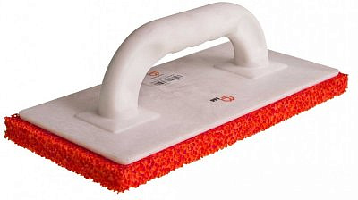 Терка губчатая 15х29 красная мягкая 20221550