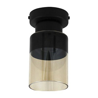 Светильник  ЭЛЕТЕХ Крош 111 черный муар (Плафон 8396)  01-60-104 Е27 