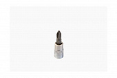 Головка с битой вставкой PH2 квадрат 1/4" CrV STELS 13817