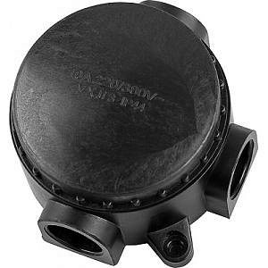 Коробка распределительная ОП 75х53мм 3-рожковая КЭМ1-10-3Б (КОР-73 3 рожк. ) карболит 0300-00010