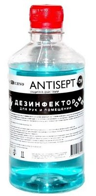 Дезинфектор для рук и помещений ANTISEPTION 0,5л