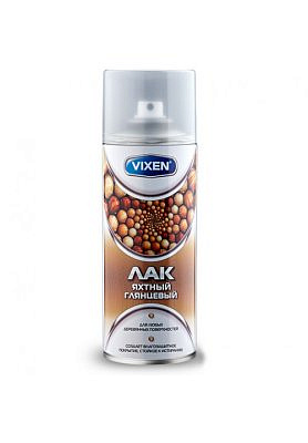 Лак яхтный глянцевый, аэрозоль 520мл VIXEN