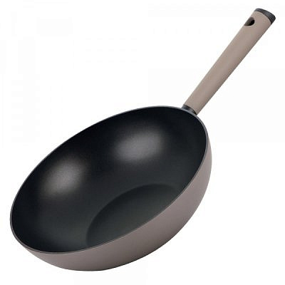 Вок 28см HS-DW28 Hitt Sahara Dune с ручкой soft-touch 