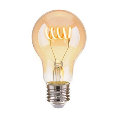 Лампа FD Classic Eurosvet A60 6W 4200K E27 спираль прозрачная