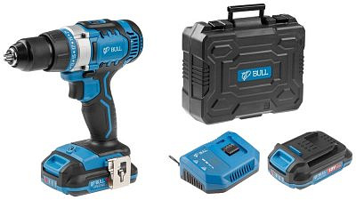 Аккумуляторная дрель-шуруповерт BULL SR1801